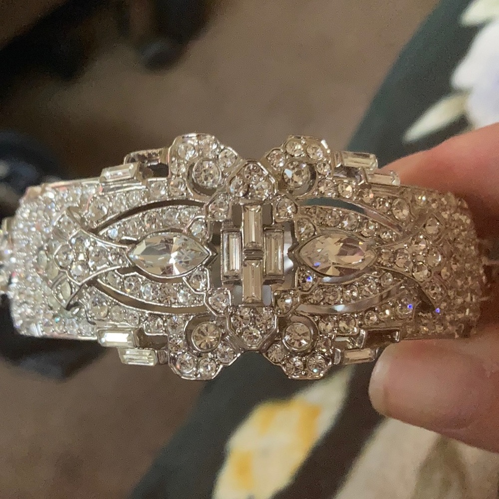 Gorgeous crystal custom bracelet medium